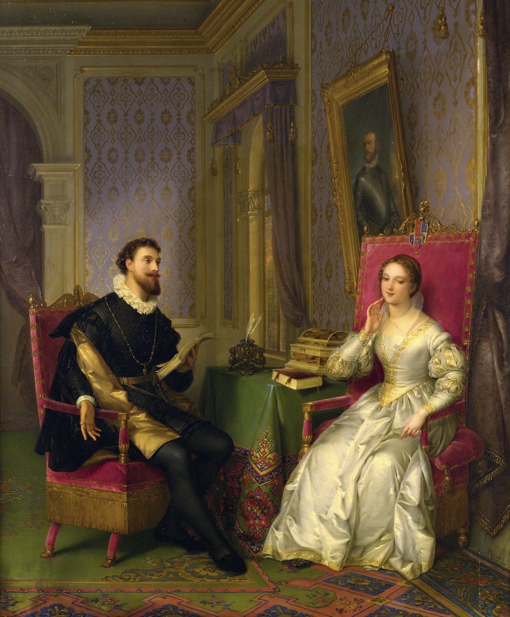 Torquato Tasso et Leonora d