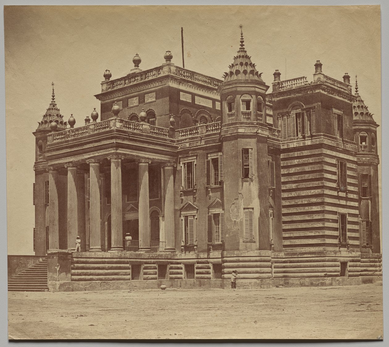 Le palais de Dilkoosha - Felice A. Beato