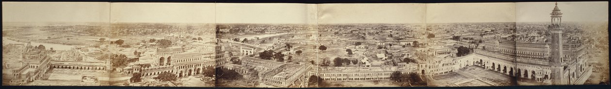 (Panorama de Lucknow, pris du palais de Kaiserbagh) - Felice Beato