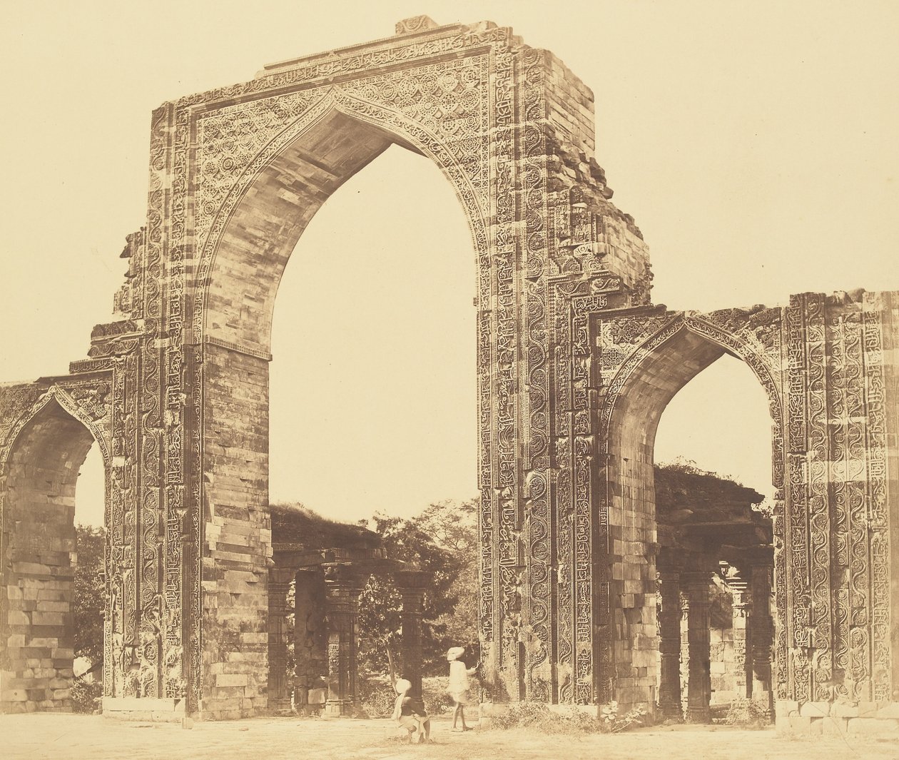 Arch à Kootub - Felice Beato