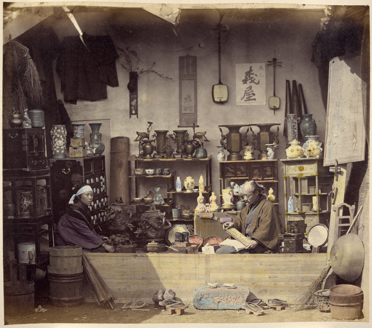 Curio Shop - Felice Beato