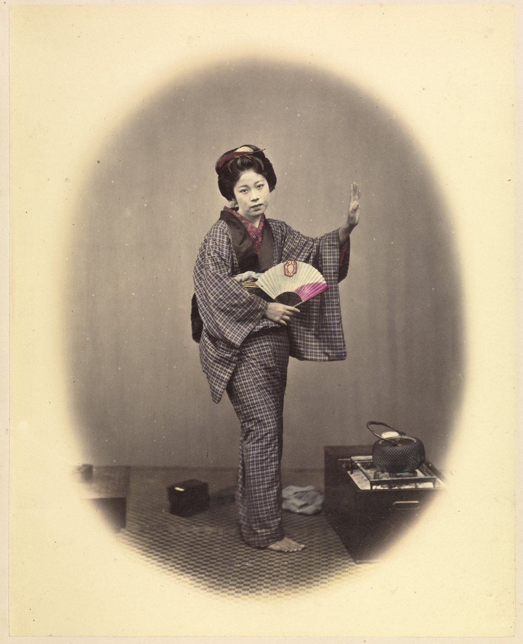 La danseuse 1868 Felice Beato - Felice Beato