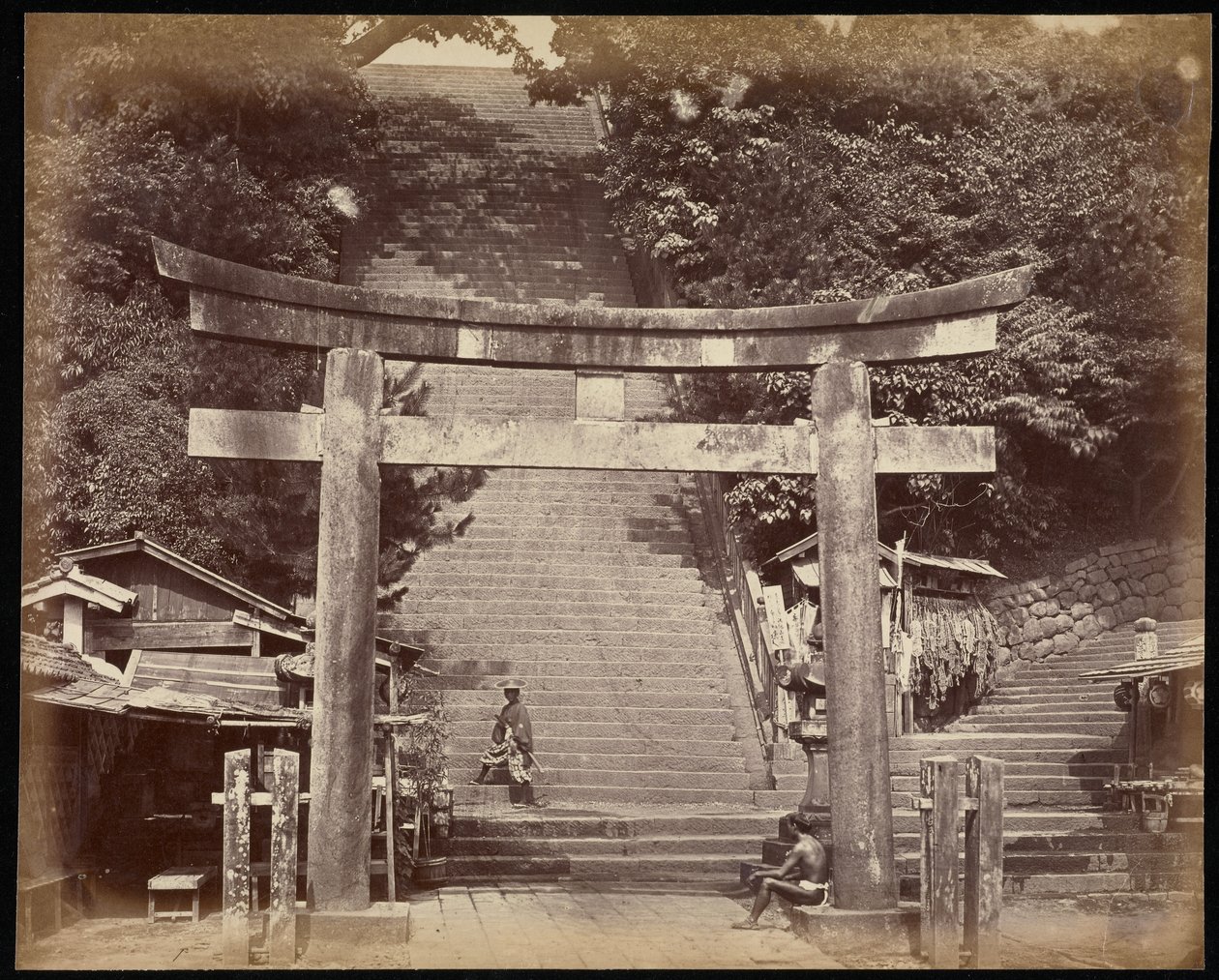 Entrée du sanctuaire d