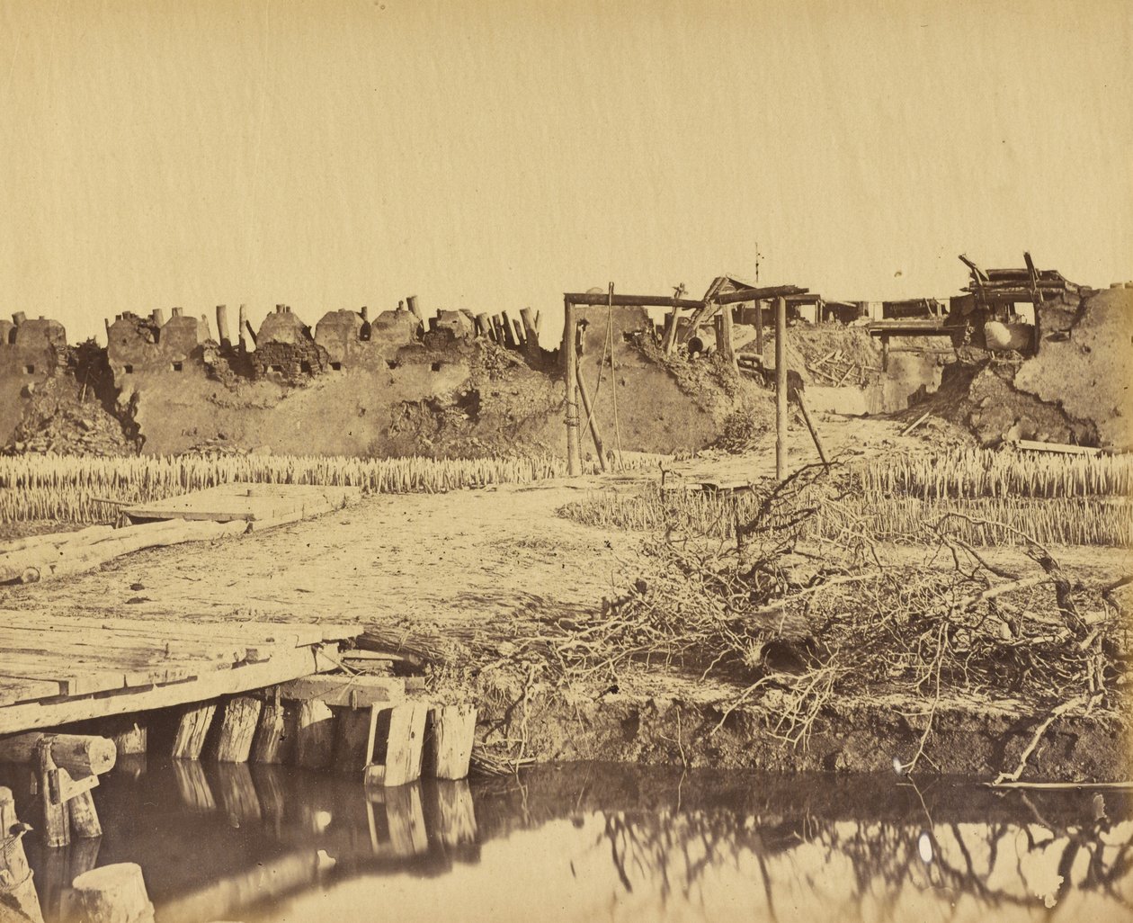 Extérieur du Fort Nord montrant l