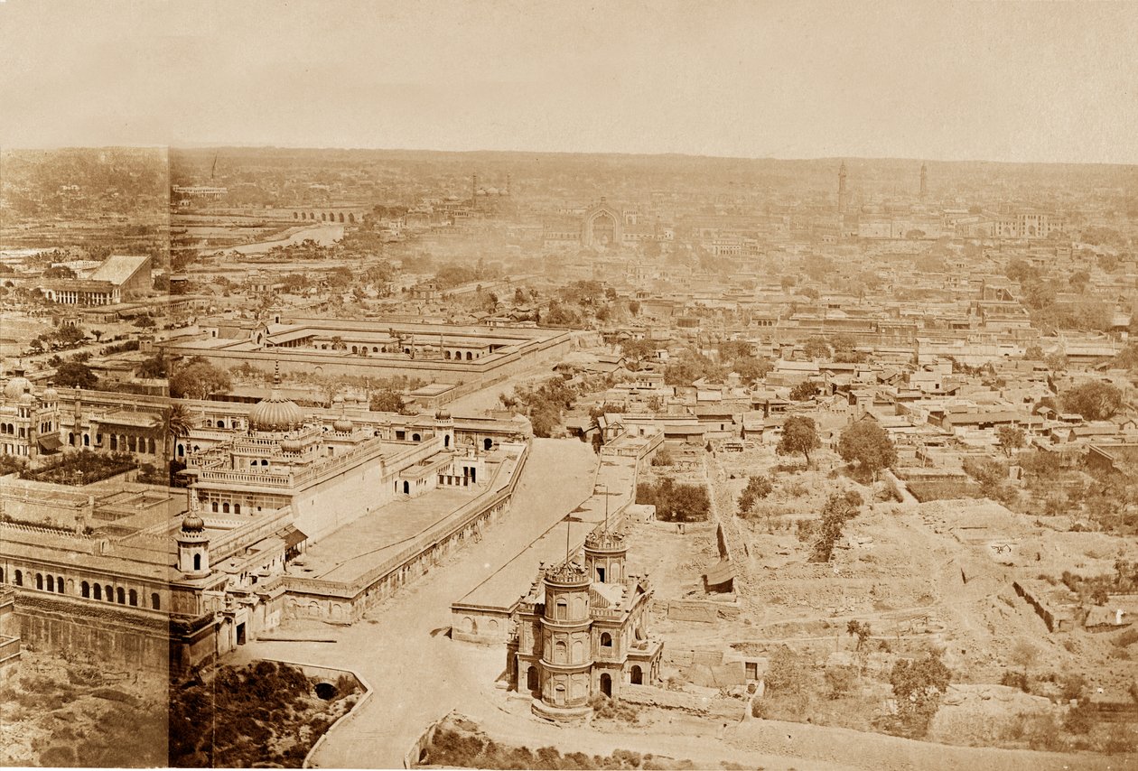 Vue générale de Husainabad - Felice Beato