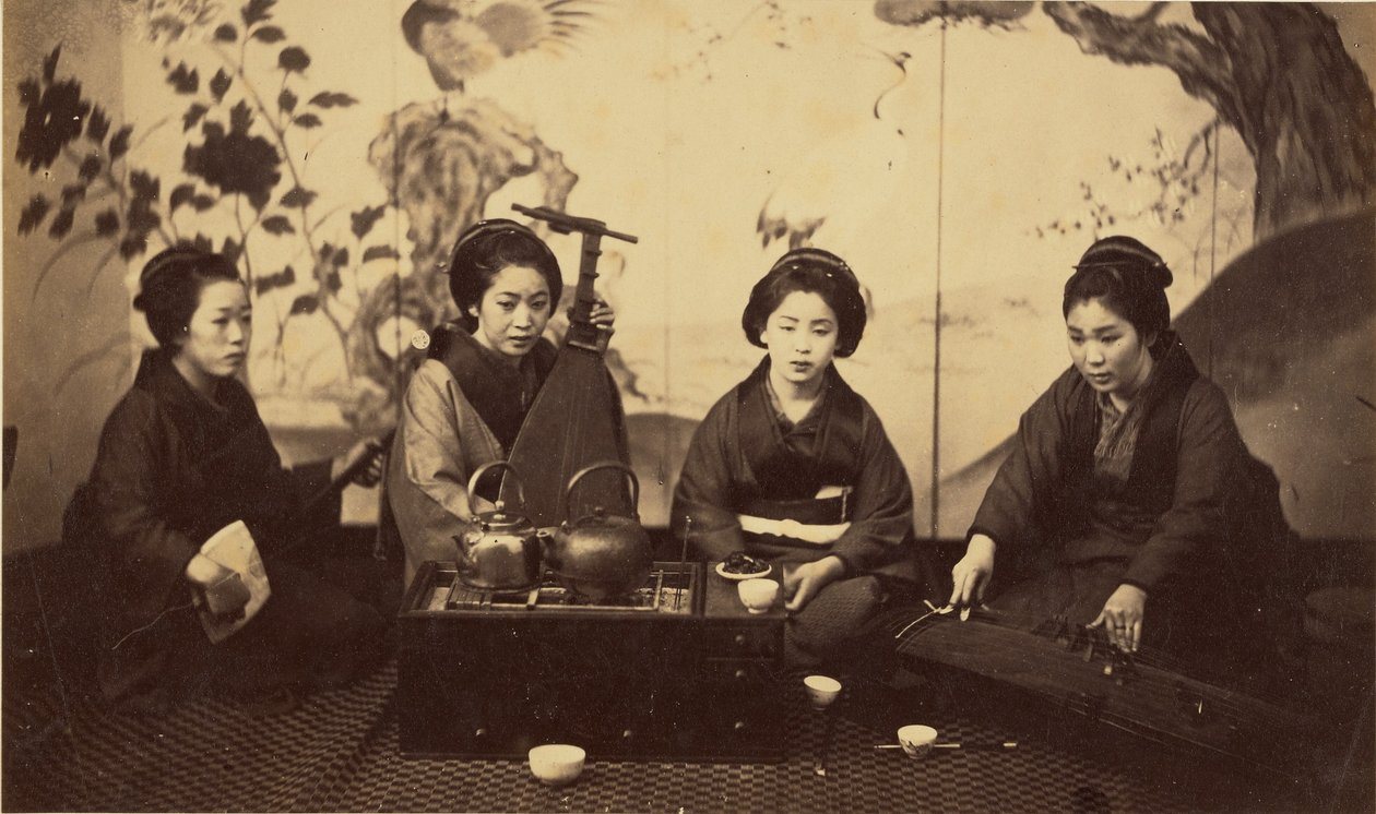 [Soirée musicale japonaise] - Felice Beato
