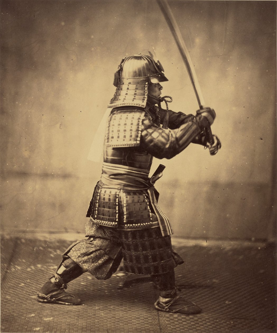 [Guerrier japonais en armure] - Felice Beato