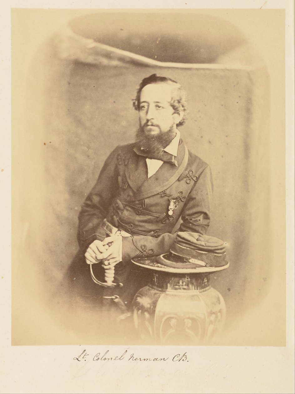 Lieutenant-Colonel Norman, C.B. - Felice Beato