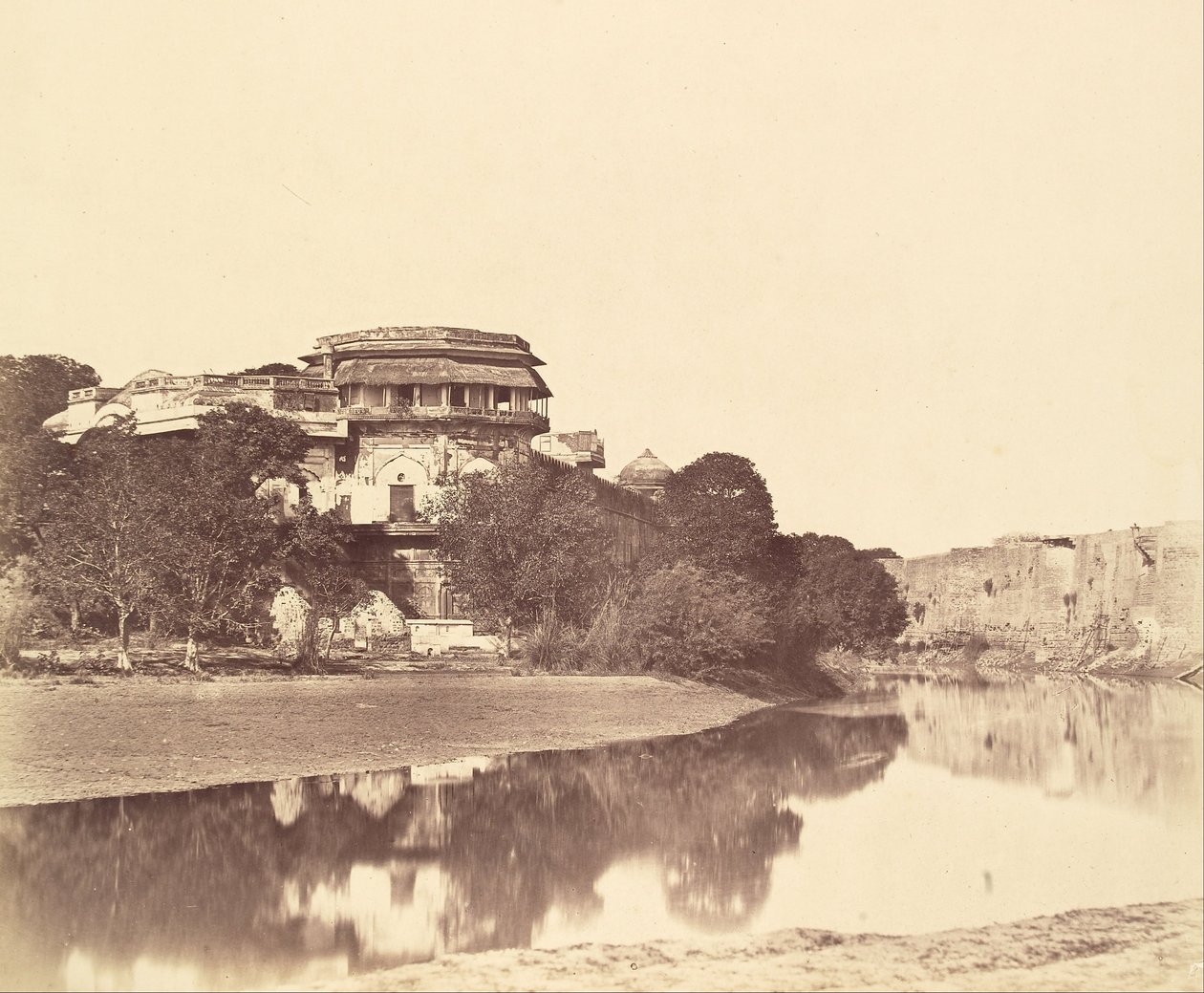 Partie du palais et Sulim Ghur - Felice Beato