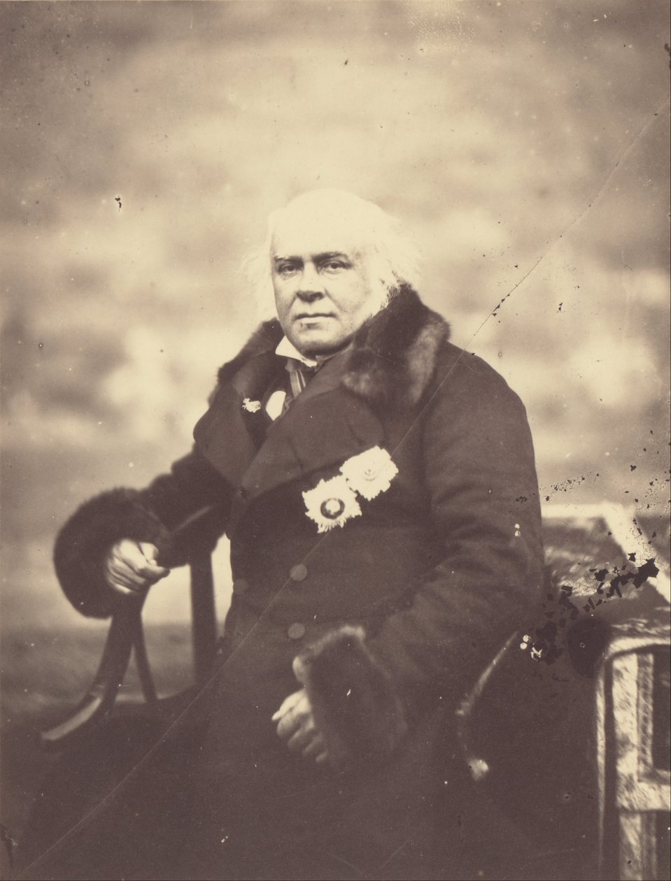 Portrait de Lord Elgin, Plénipotentiaire et Ambassadeur, Qui a Signé le Traité - Felice Beato