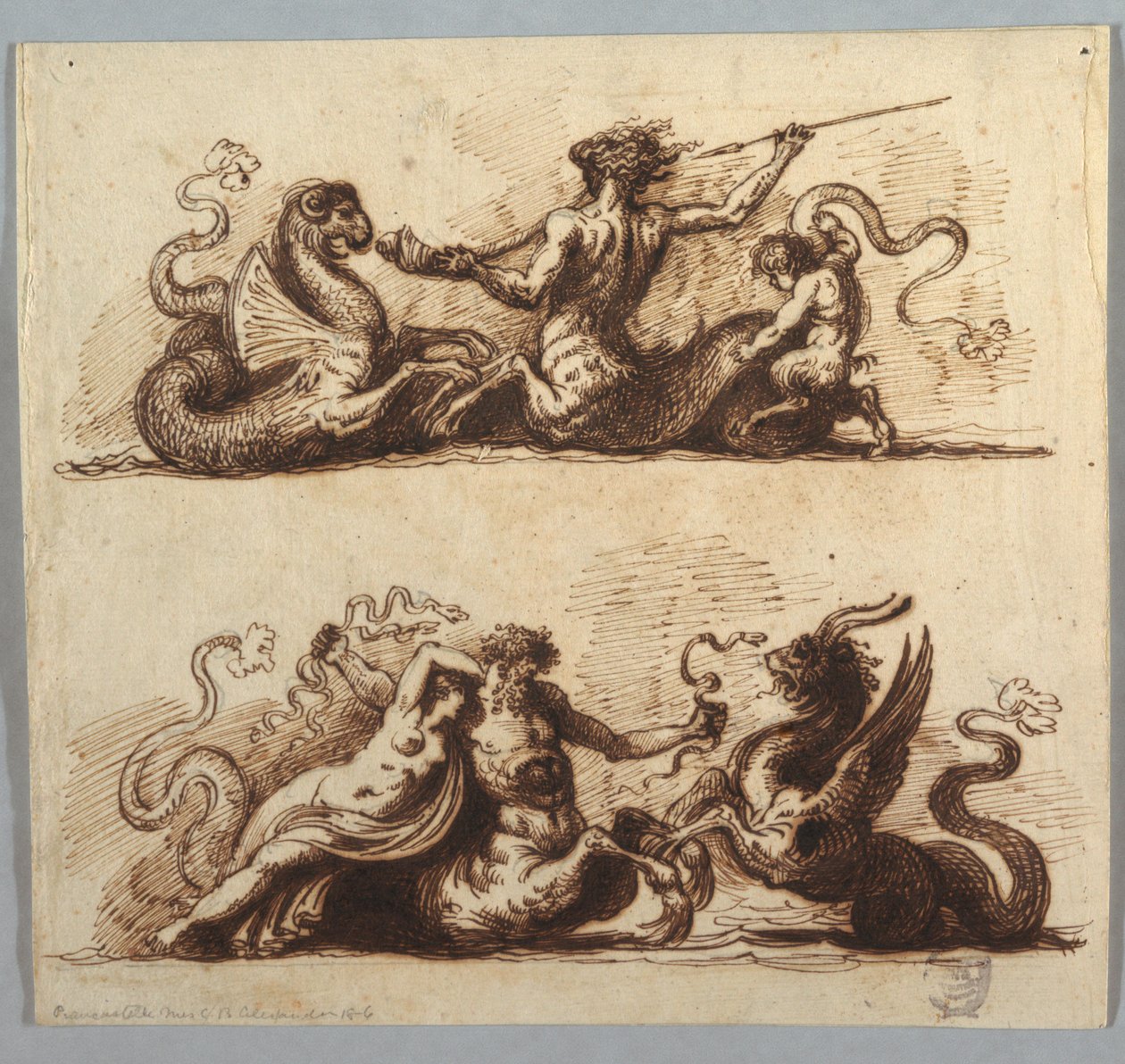 Bythos et Aphros - Felice Giani