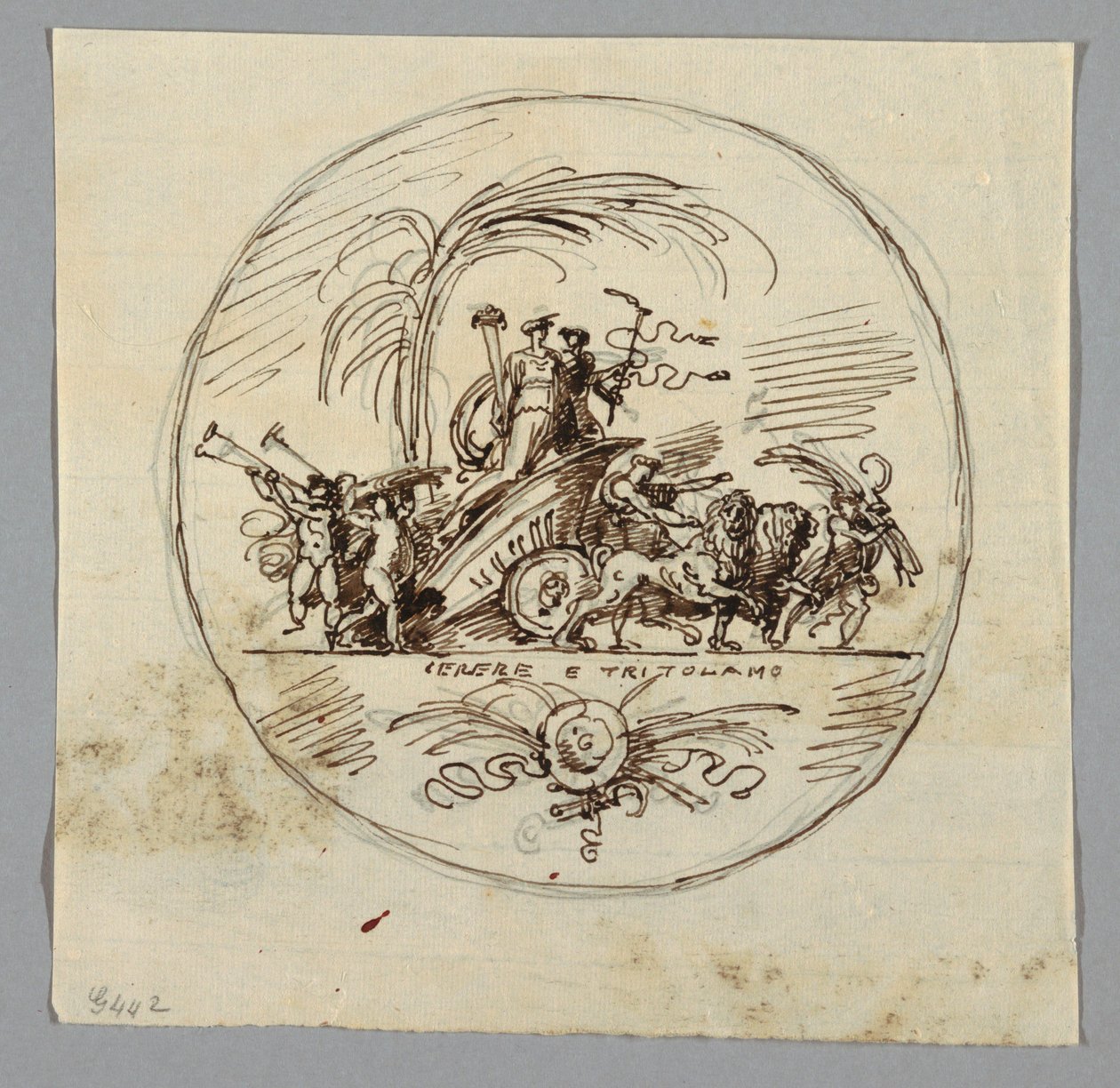 Cérès et Triptolème - Felice Giani