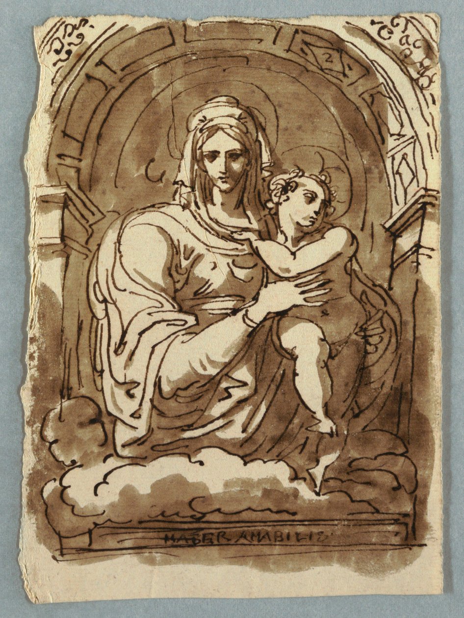Madone et enfant - Felice Giani