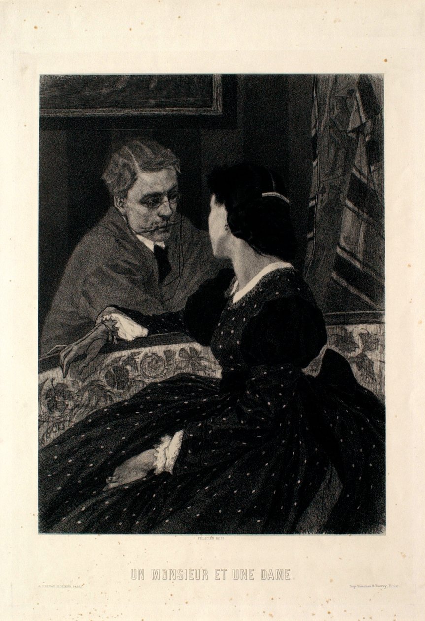 Un Monsieur et une Dame - Félicien Rops
