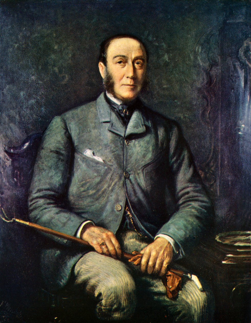 James Roosevelt - portrait - Felix Stone after Moscheles
