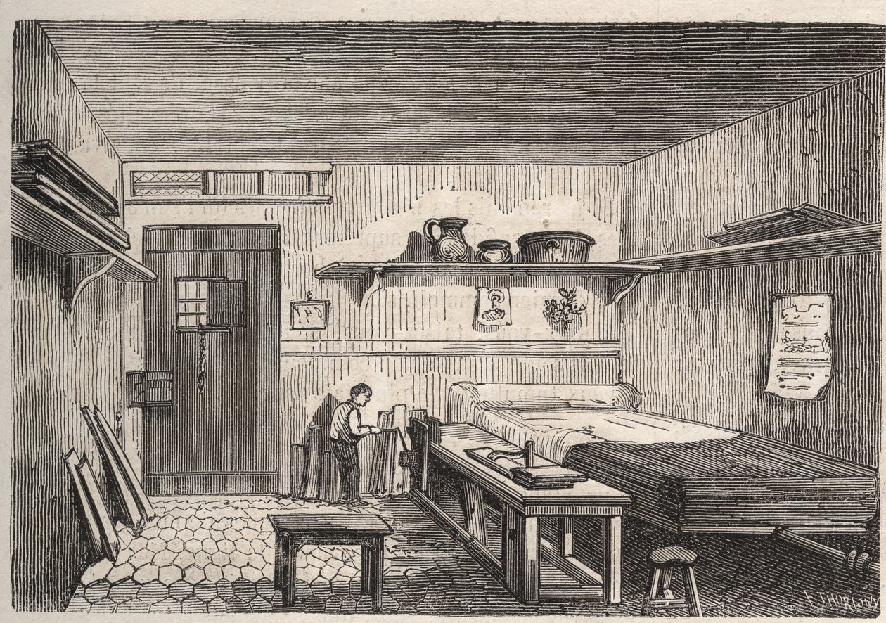 Paris - Prison de la Petite Roquette (prison pour femmes et adolescents) - Felix (after) Thorigny