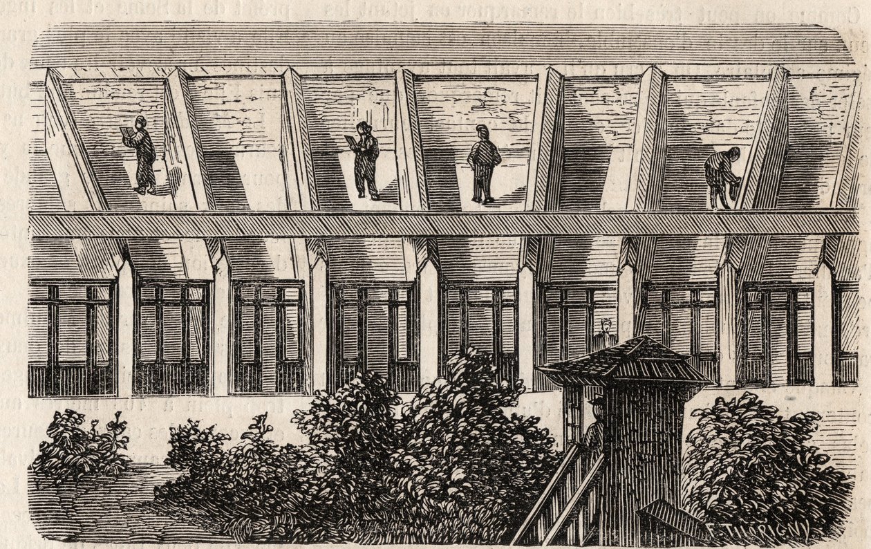 Paris - Prison de la Petite Roquette (prison pour femmes et adolescents) - Felix (after) Thorigny