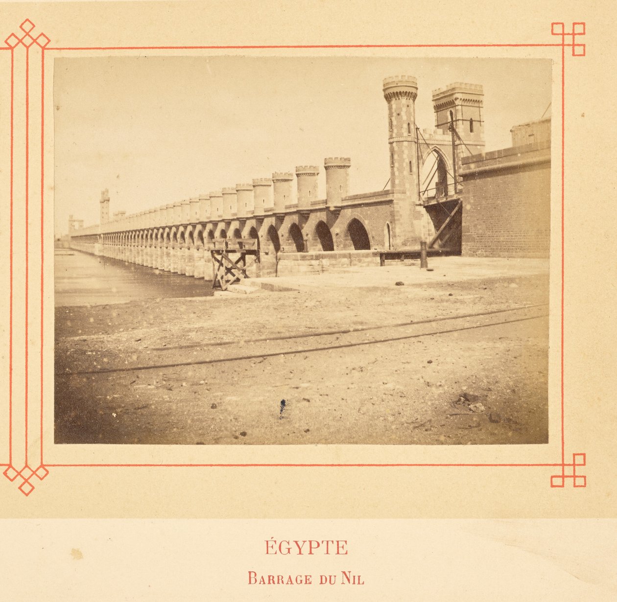 Barrage du Nil - Félix Bonfils