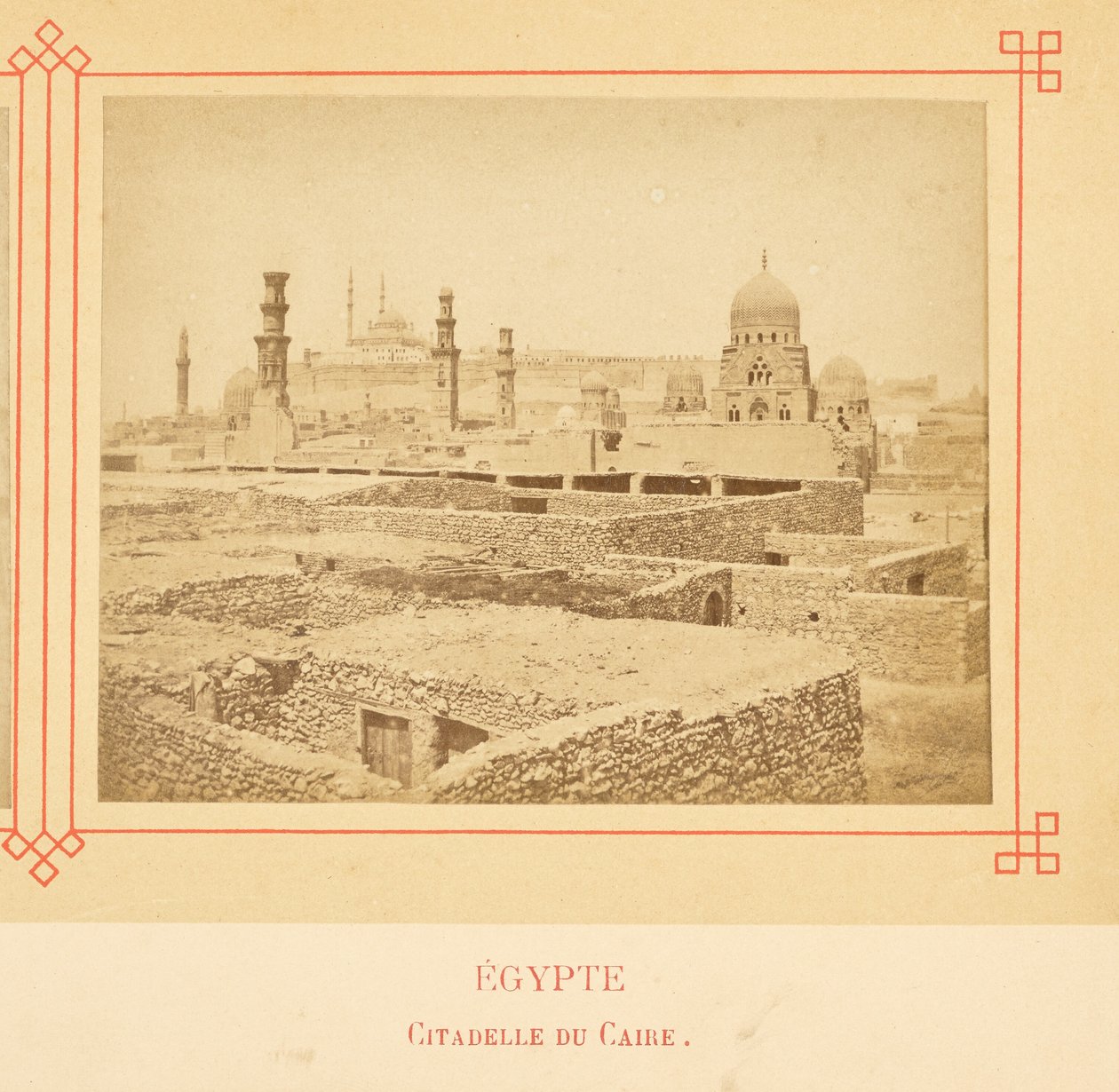 Citadelle du Caire - Félix Bonfils