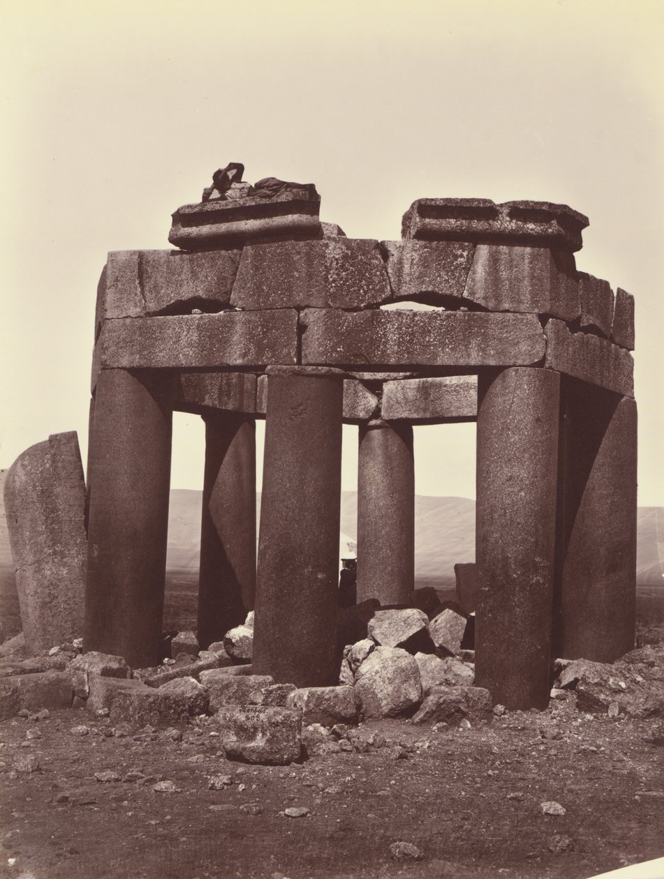 Coupole de Douris, dans la plaine de la Bekaa - Baalbek - Félix Bonfils