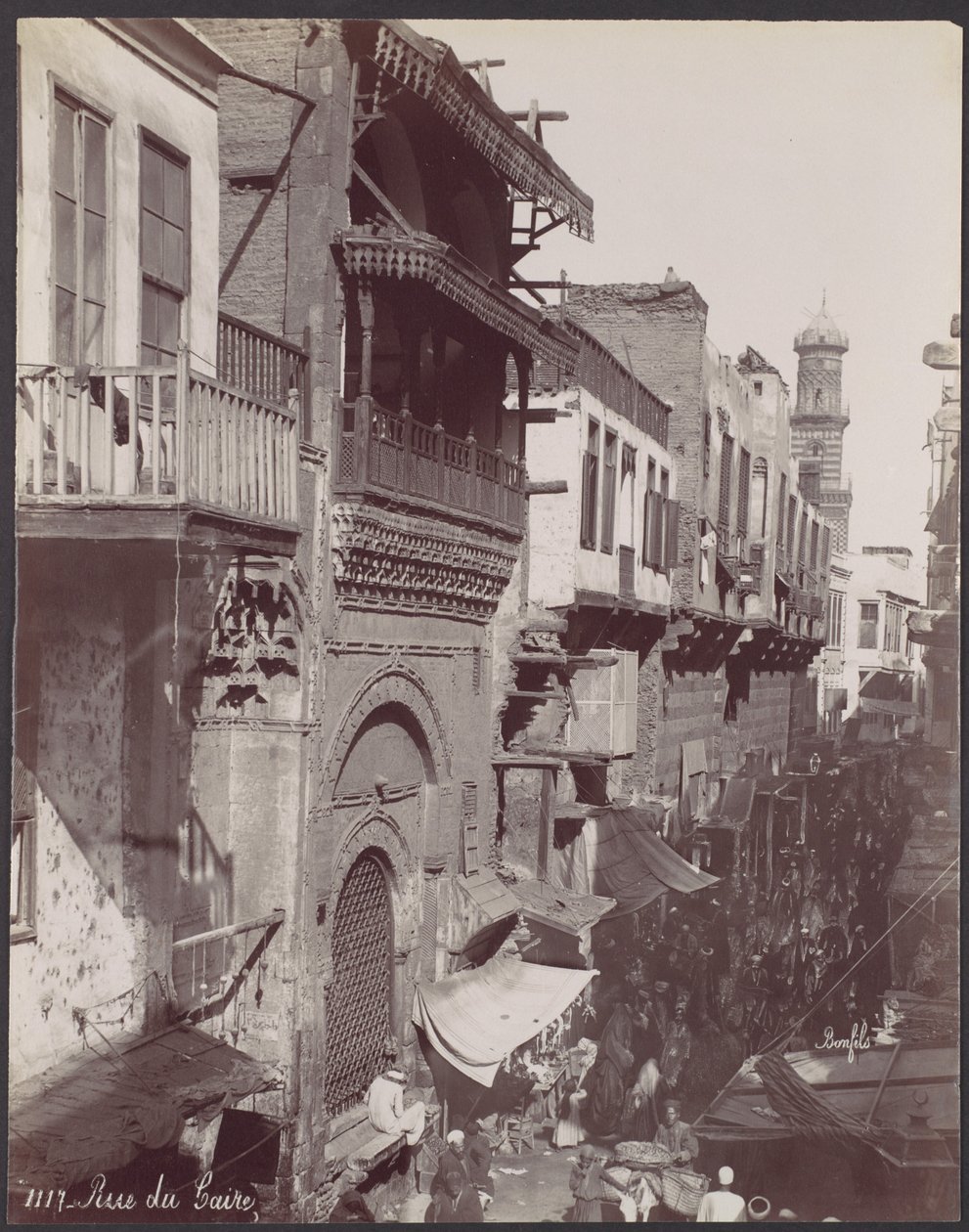 Rue du Caire - Félix Bonfils