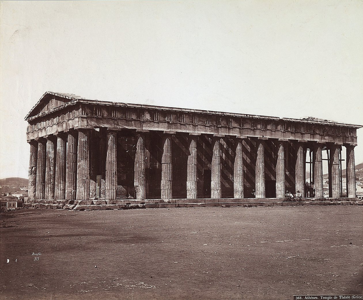 Le temple de Thésée sur l