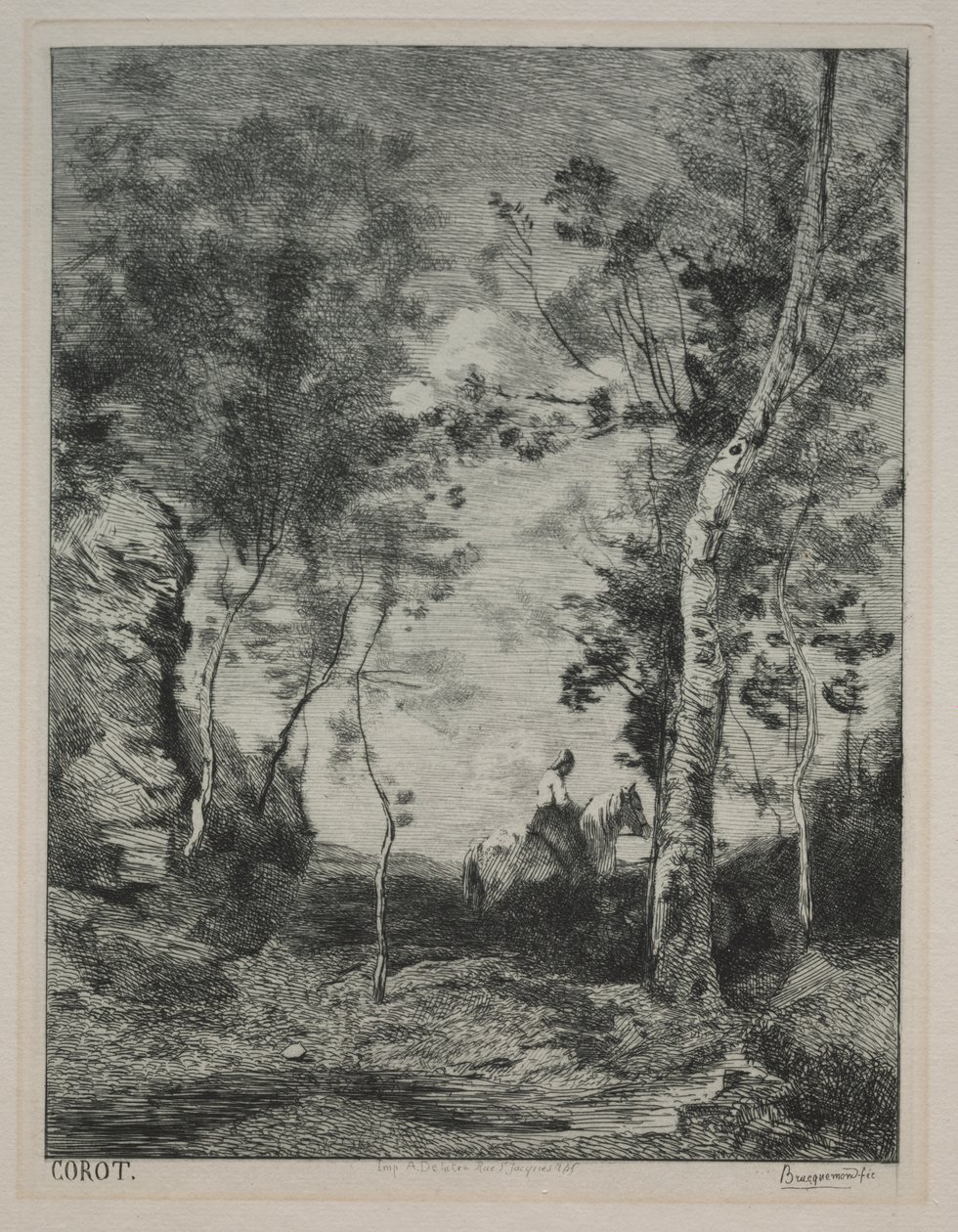 Paysage, ou Le Cheval Blanc, d