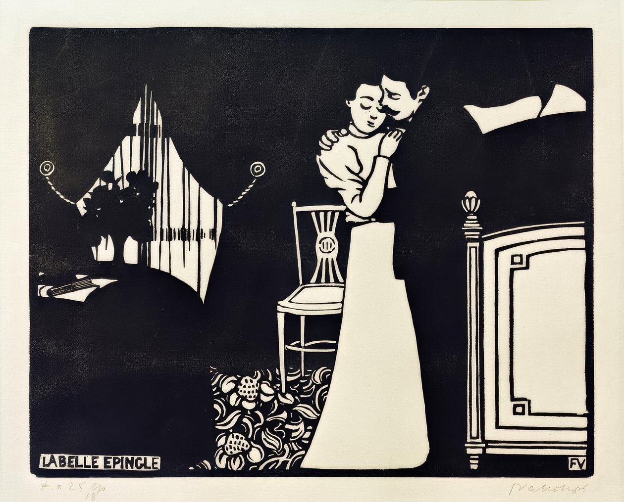 La belle épingle - Felix Edouard Vallotton
