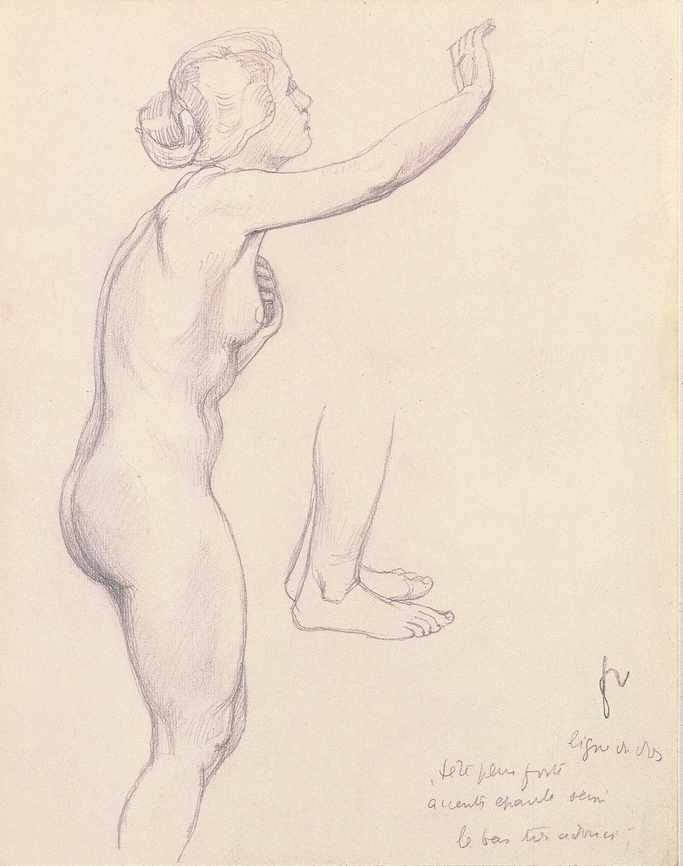Étude pour Persée et Andromède - Felix Edouard Vallotton