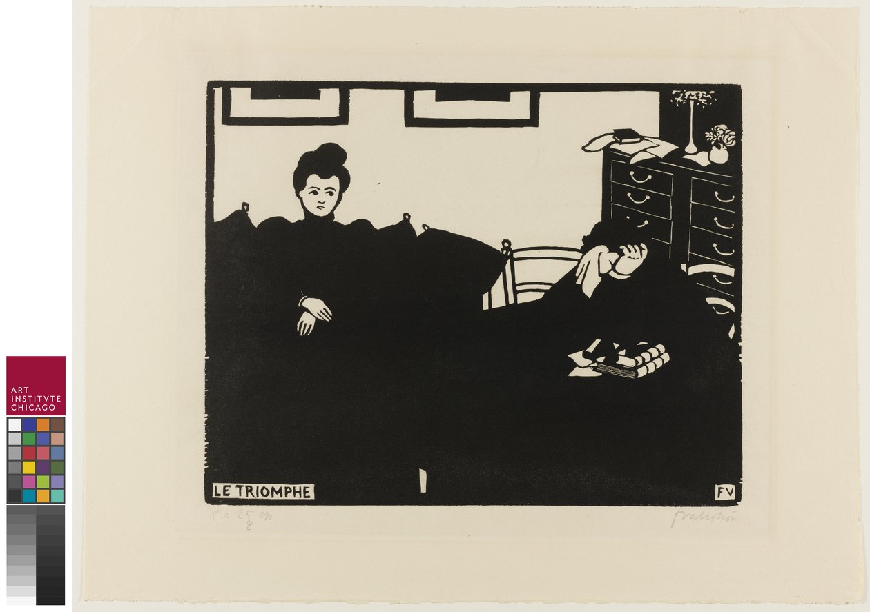 Le Triomphe, planche deux de Intimités - Felix Edouard Vallotton