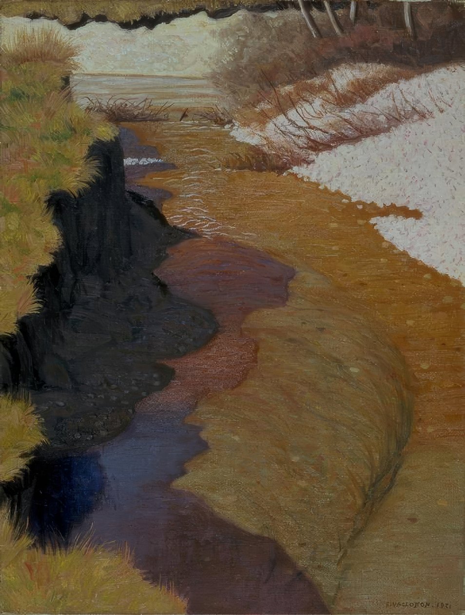 Vue de Cagne - Felix Edouard Vallotton
