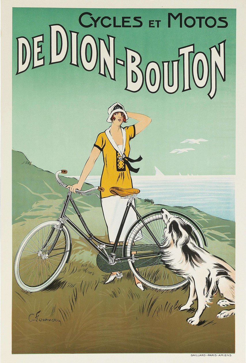 Cycles et Motos de Dion-Bouton, années 1920 - Felix Fournery