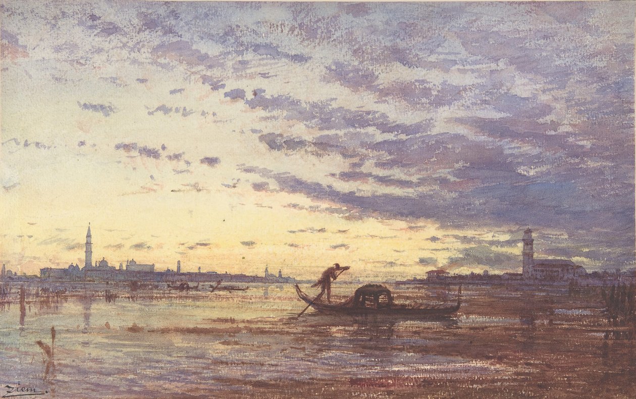 Venise - Felix Francois Georges Philibert Ziem