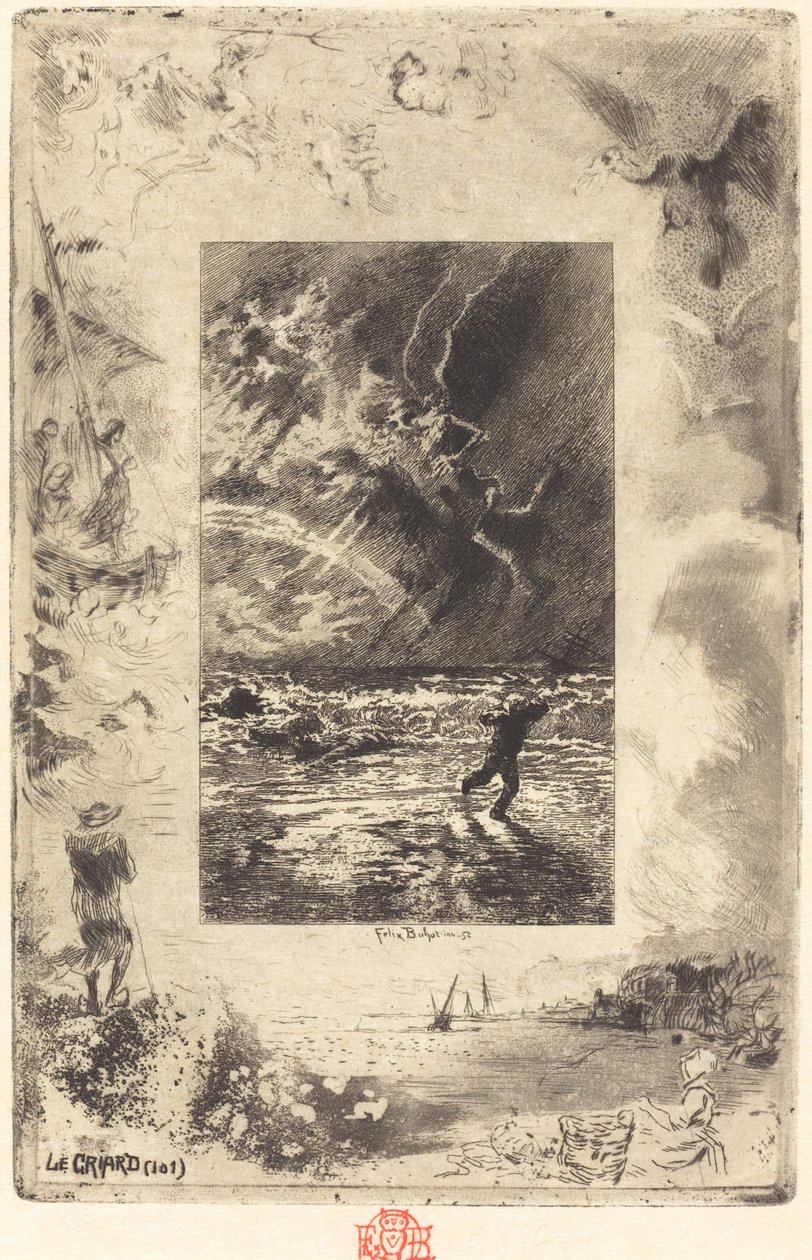 Le Criard - Felix Hilaire Buhot