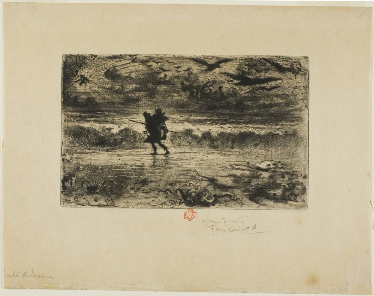 Le peintre de marines - Felix Hilaire Buhot