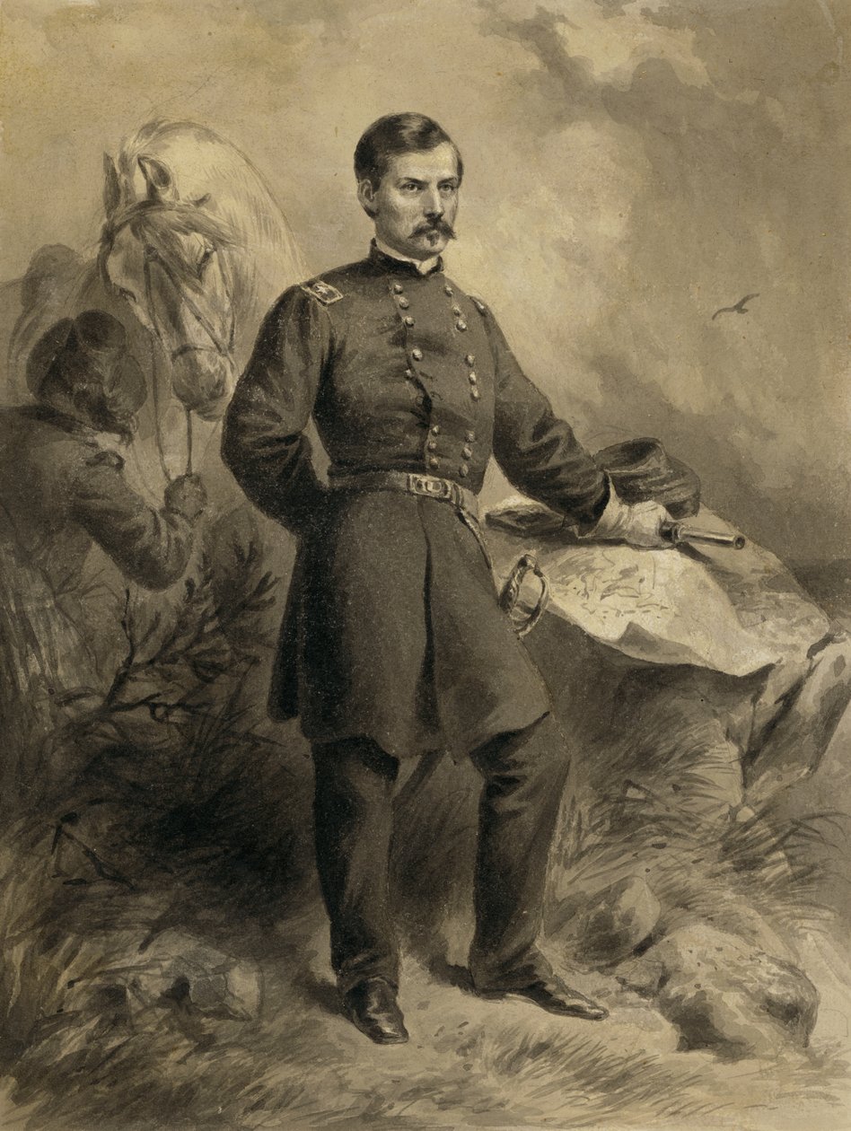 George Brinton McClellan - Felix Octavius Carr Darley