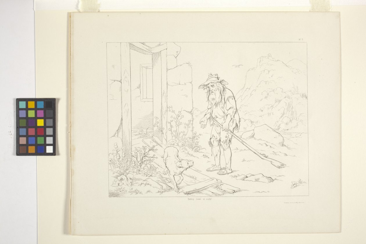 Illustrations de Rip Van Winkle, planche 5 - Felix Octavius Carr Darley