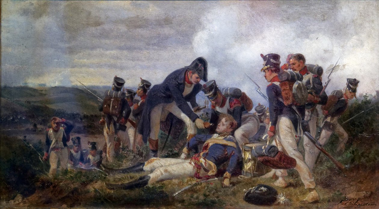 Un officier de fusiliers de l