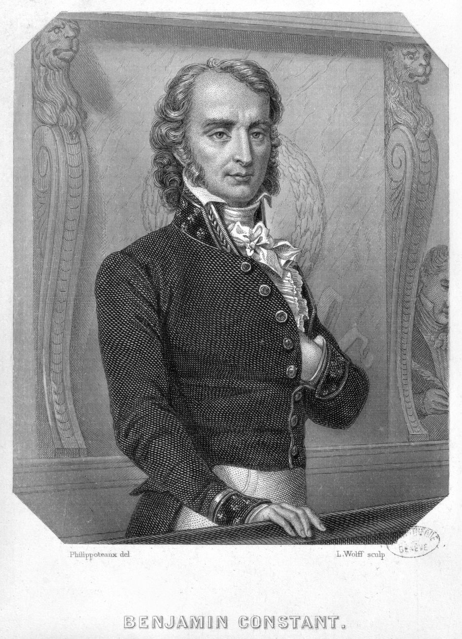Henri Benjamin Constant de Rebecque (1767-1830) à la tribune - Felix Philippoteaux