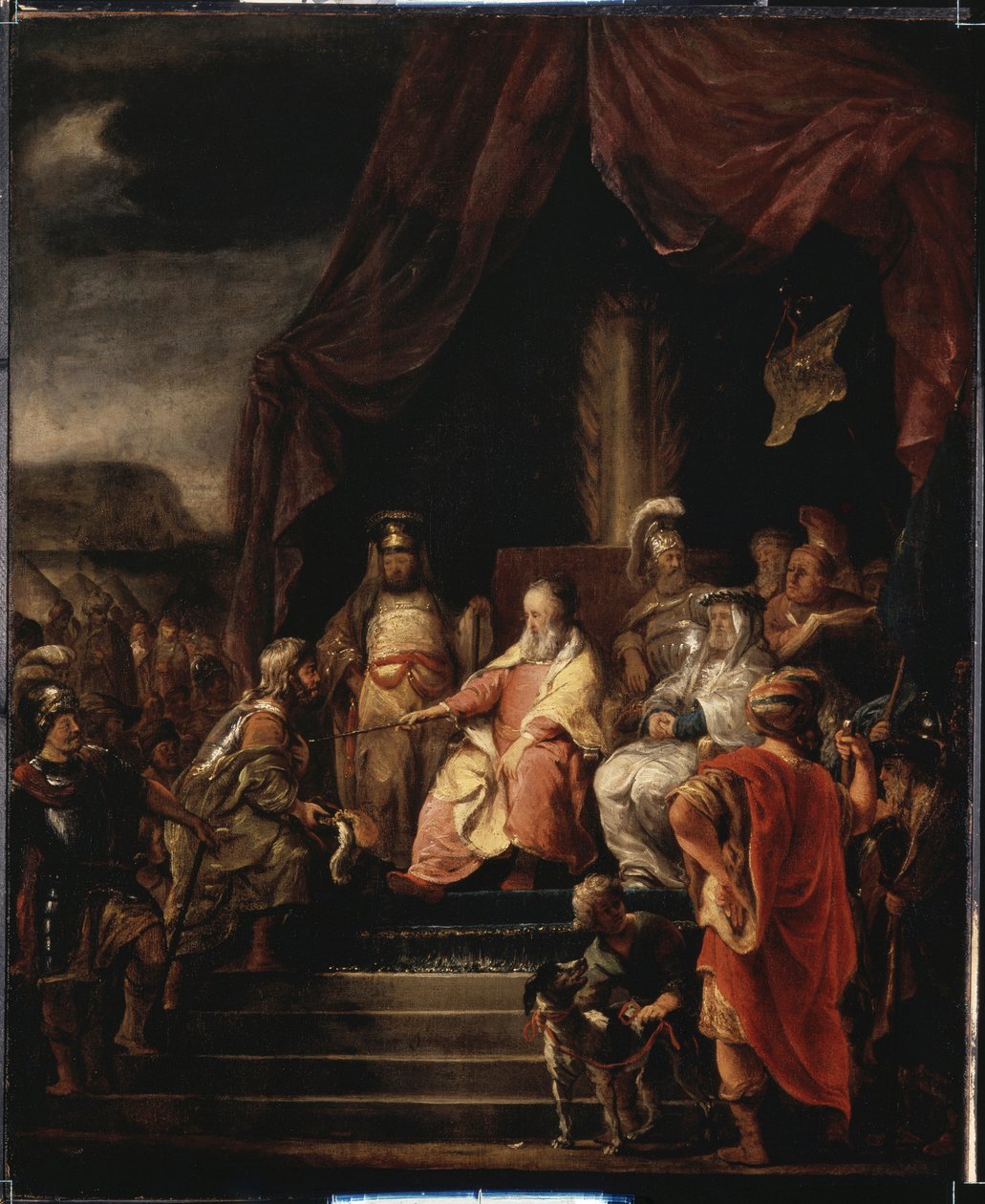 Moïse et Jéthro - Ferdinand Bol