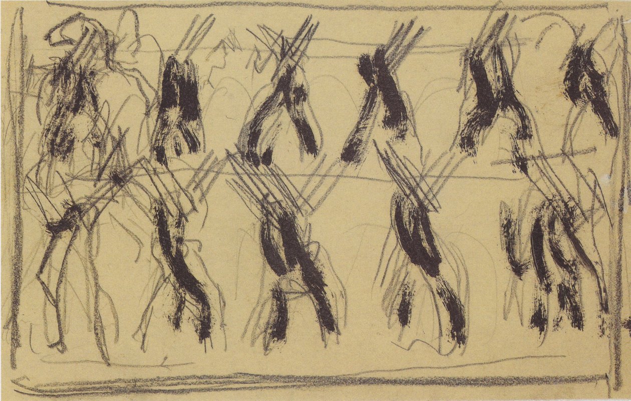 Soldats partants - Ferdinand Hodler