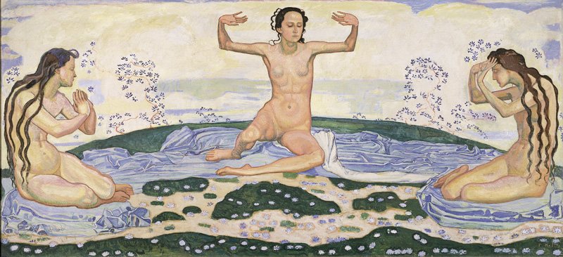 Le Jour III - Ferdinand Hodler