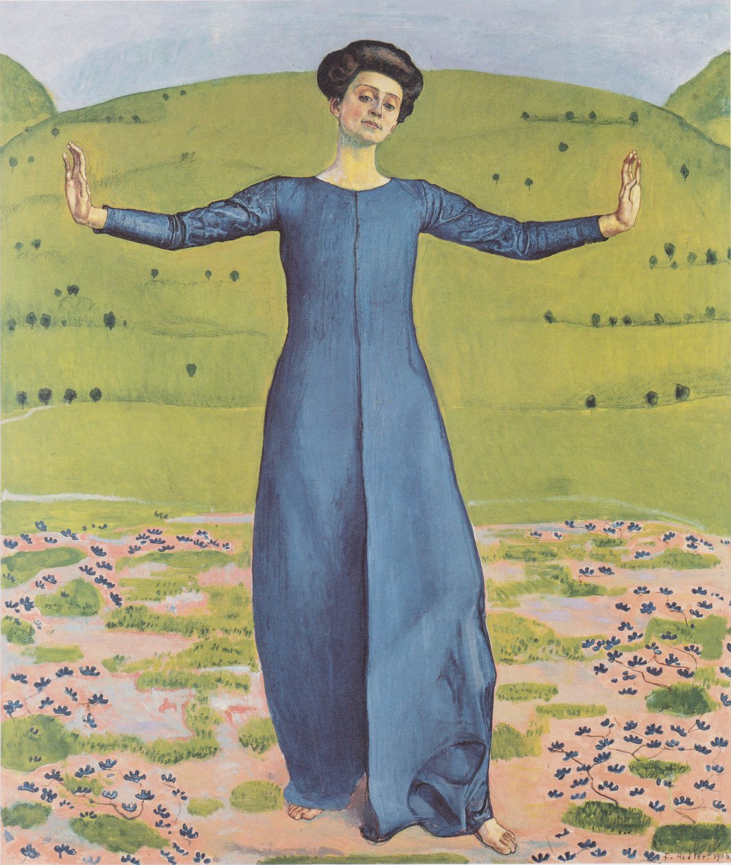 Chanson de loin - Ferdinand Hodler