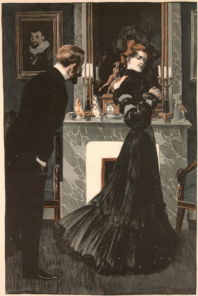Reznicek / Mariages modernes / Monde galant / 1904 - Ferdinand von Reznicek