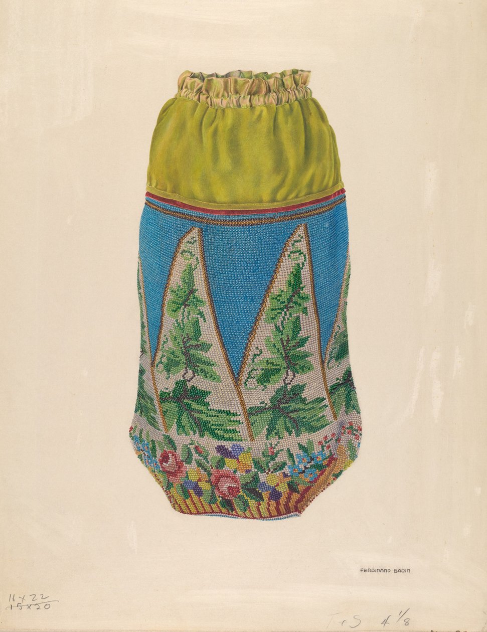 Sac à main perlé - Ferdinand Badin