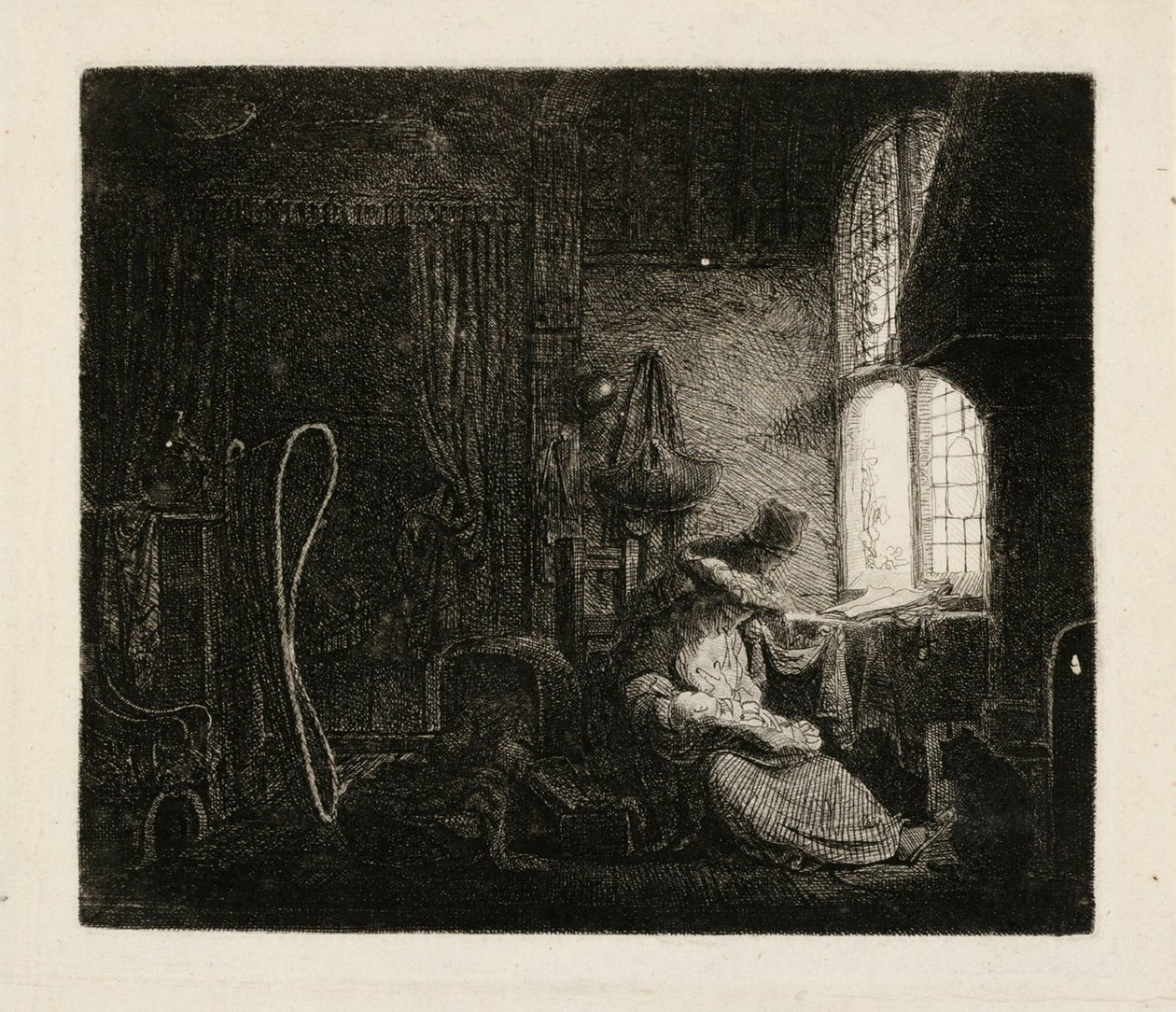 La famille dans une pièce - Ferdinand Bol