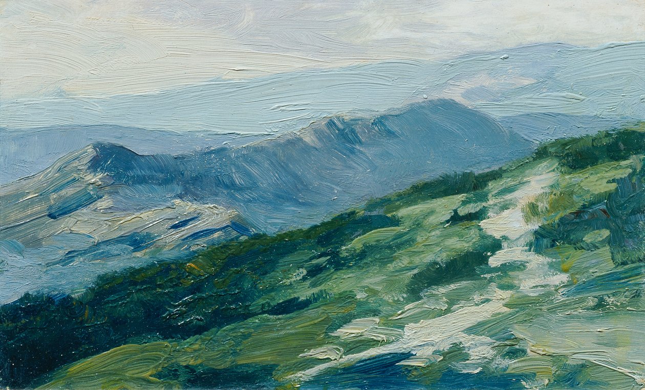 Monts des Géants (de la collection « 16 vues de paysages tchèques 