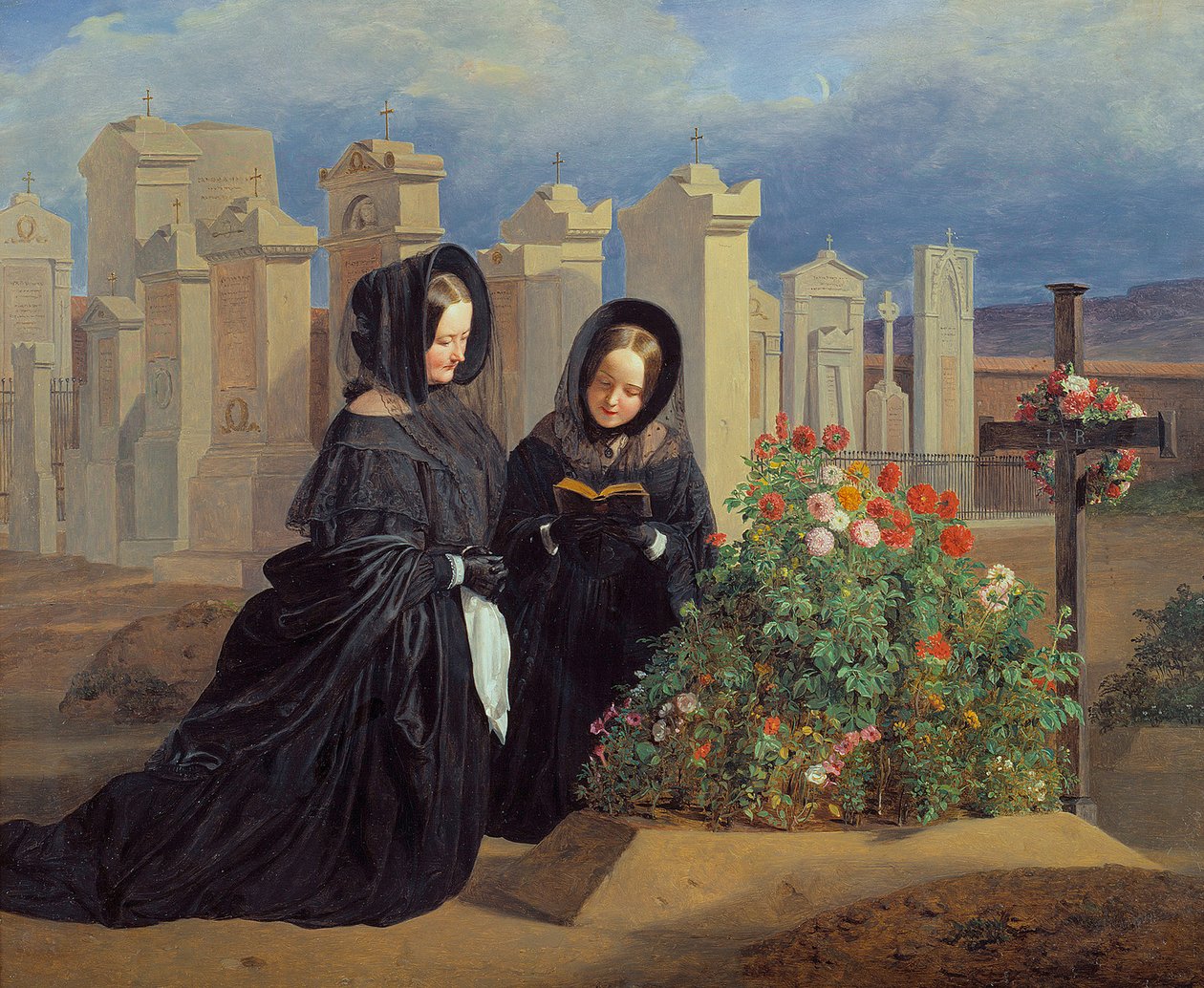 Le jour des Morts - Ferdinand Georg Waldmüller