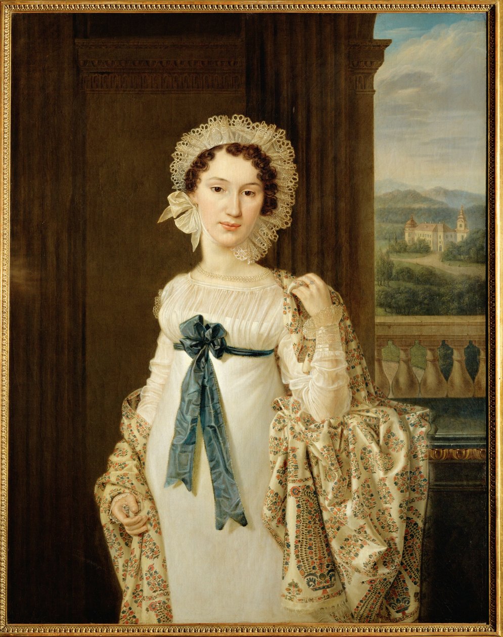 Une princesse Trauttmannsdorff - Ferdinand Georg Waldmuller