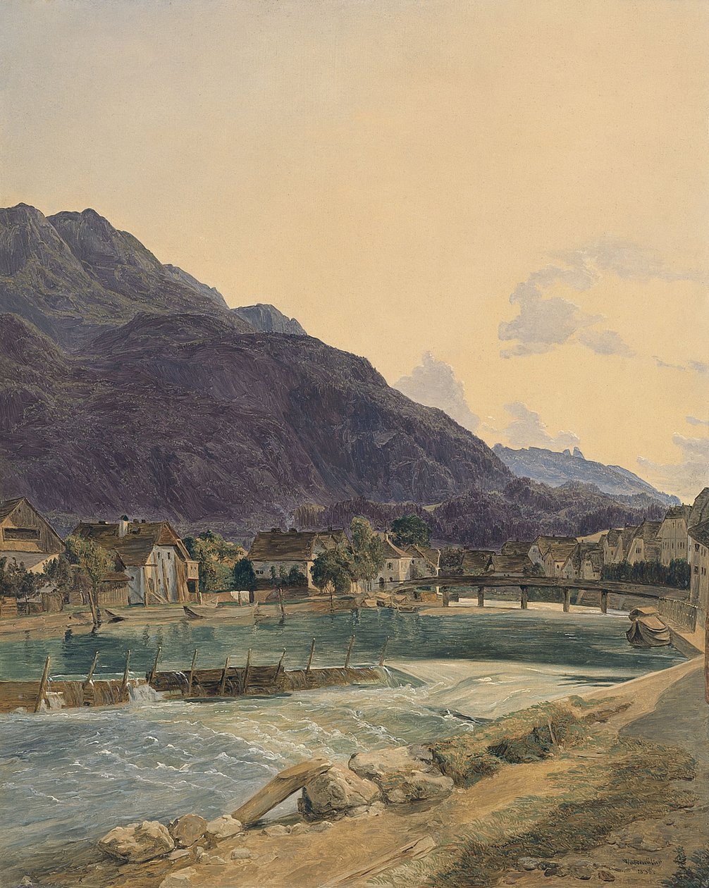 Bad Ischl, 1836 - Ferdinand Georg Waldmuller